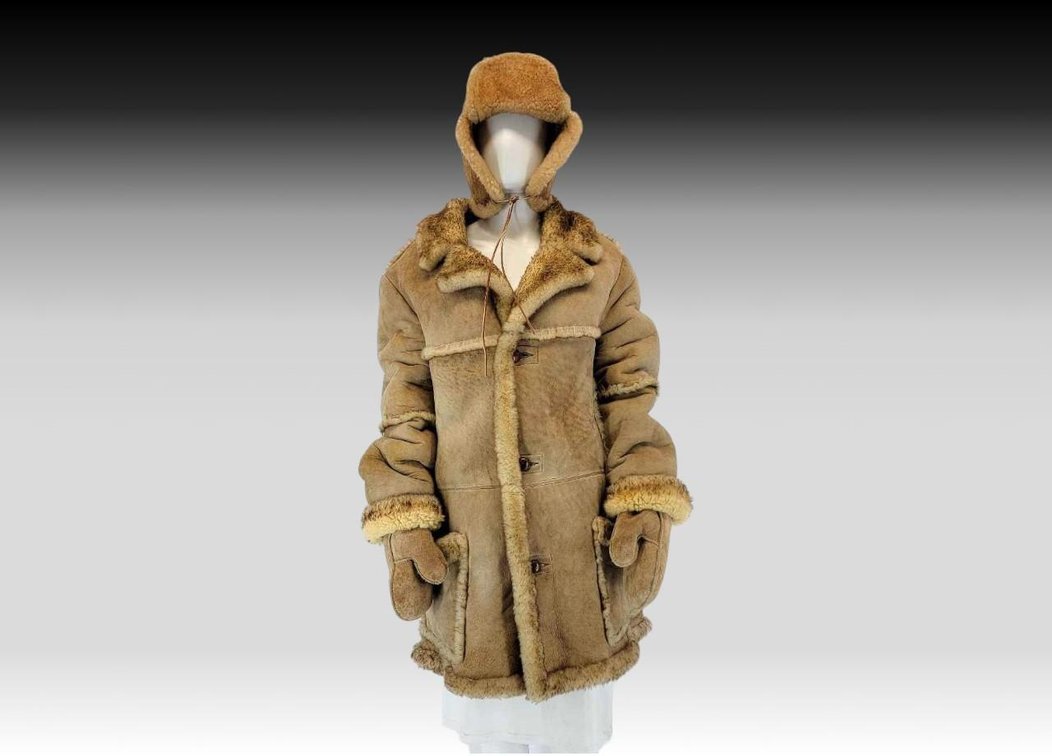 Ardney Collection Shearling Jacket, Trapper Hat & Mittens
