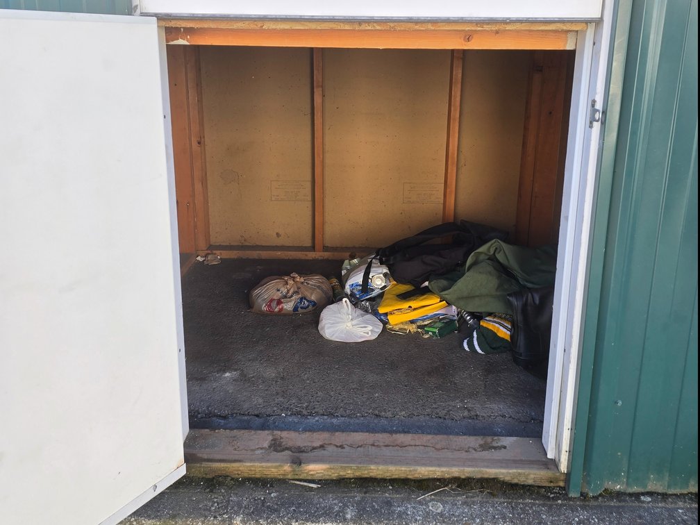 5' x 5' x 4' Storage Unit O34B