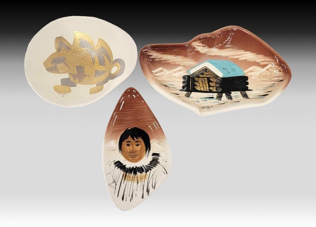 Sascha Brastoff Ceramic Trinket Dishes