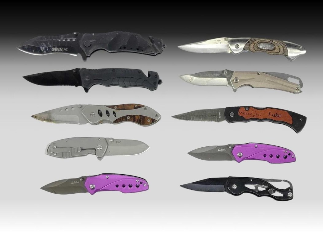 10x Folding Blade Pocket Knives