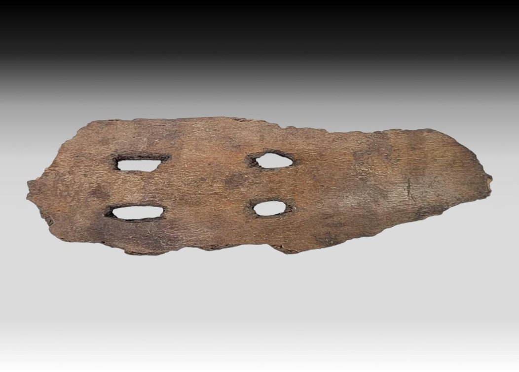 Fossilized Bone Sod Digger or Sled Runner