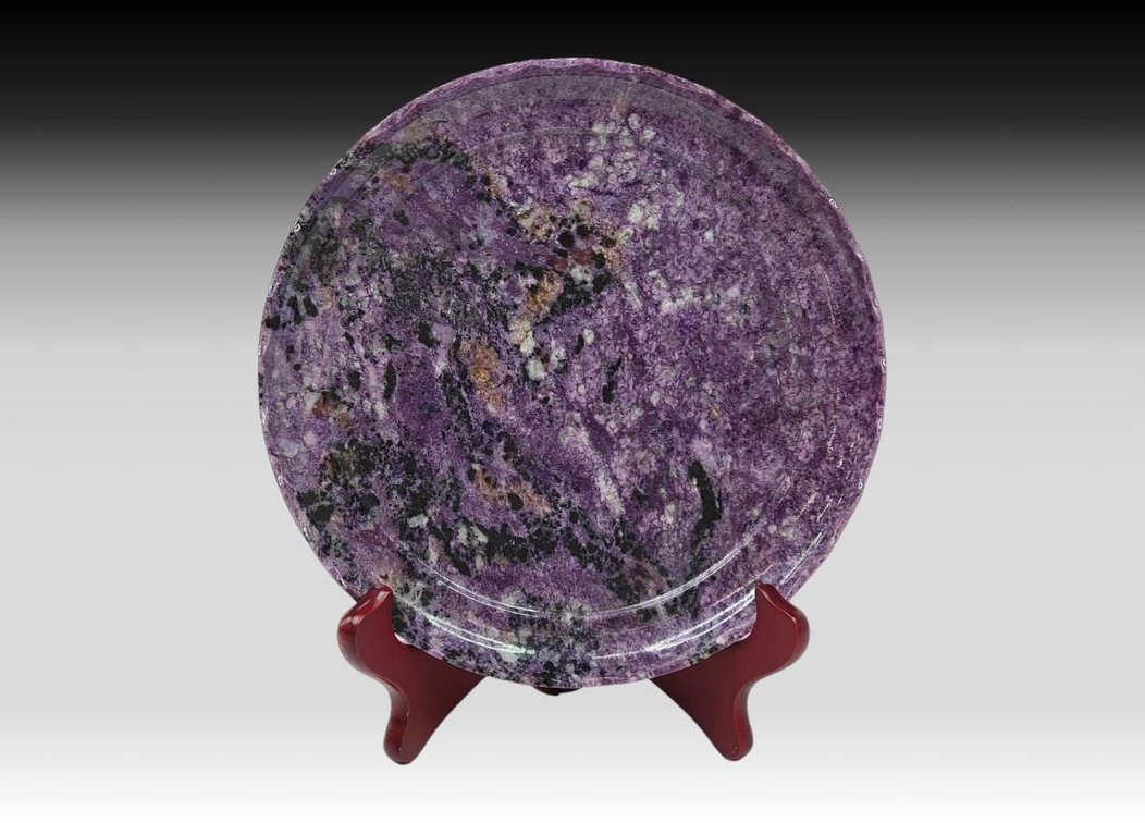 Charoite Stone Plate