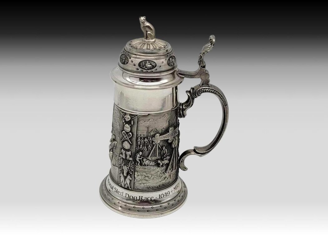 1986 Limited Edition Iditarod Pewter Stein