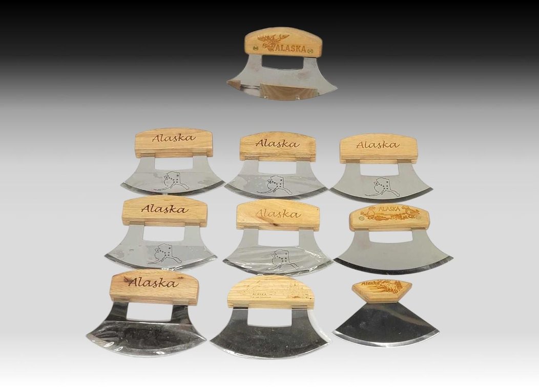 Alaska Souvenir Ulu Knives