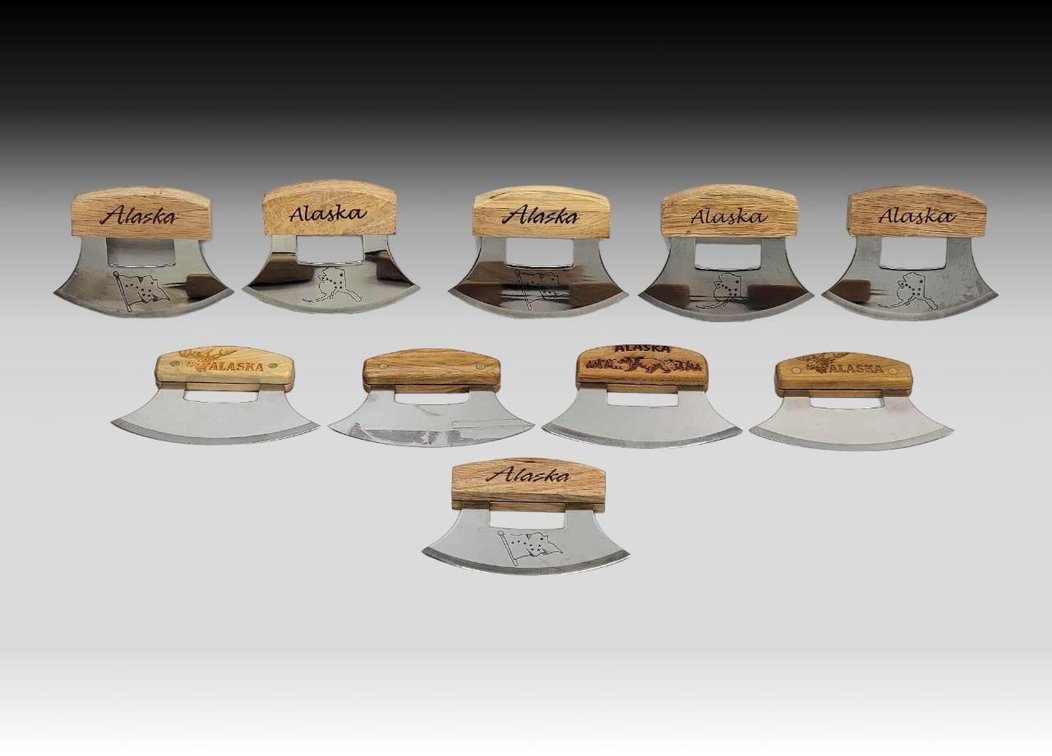 Alaska Souvenir Ulu Knives