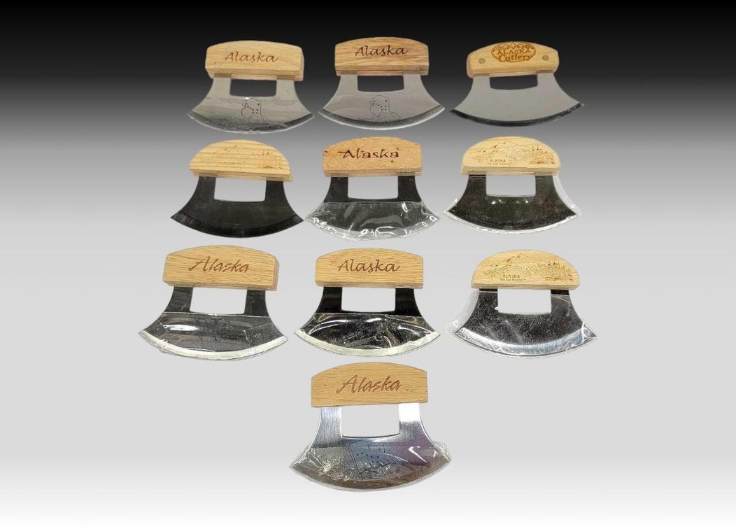 Alaska Souvenir Ulu Knives