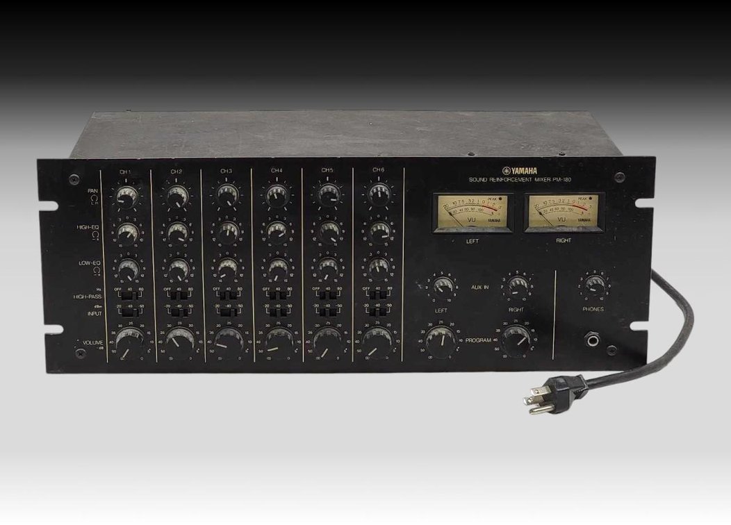 Yamaha Sound Reinforcement Mixer PM-180