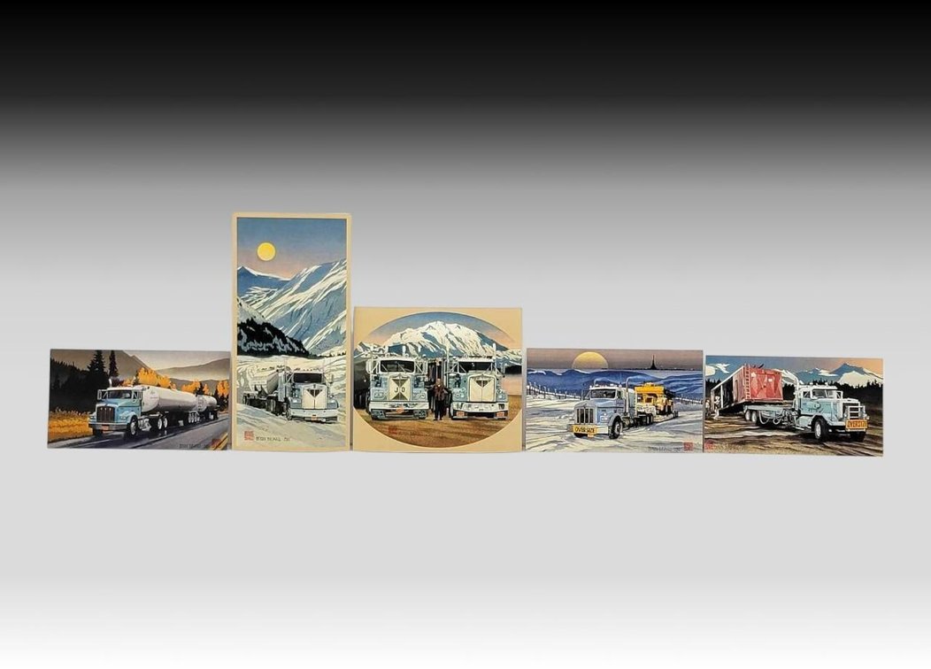Byron Birdsall Semi Truck Prints