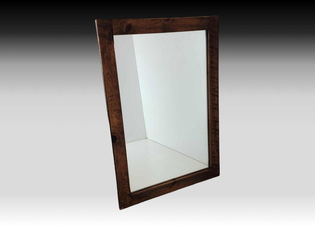 Wood Framed Mirror 