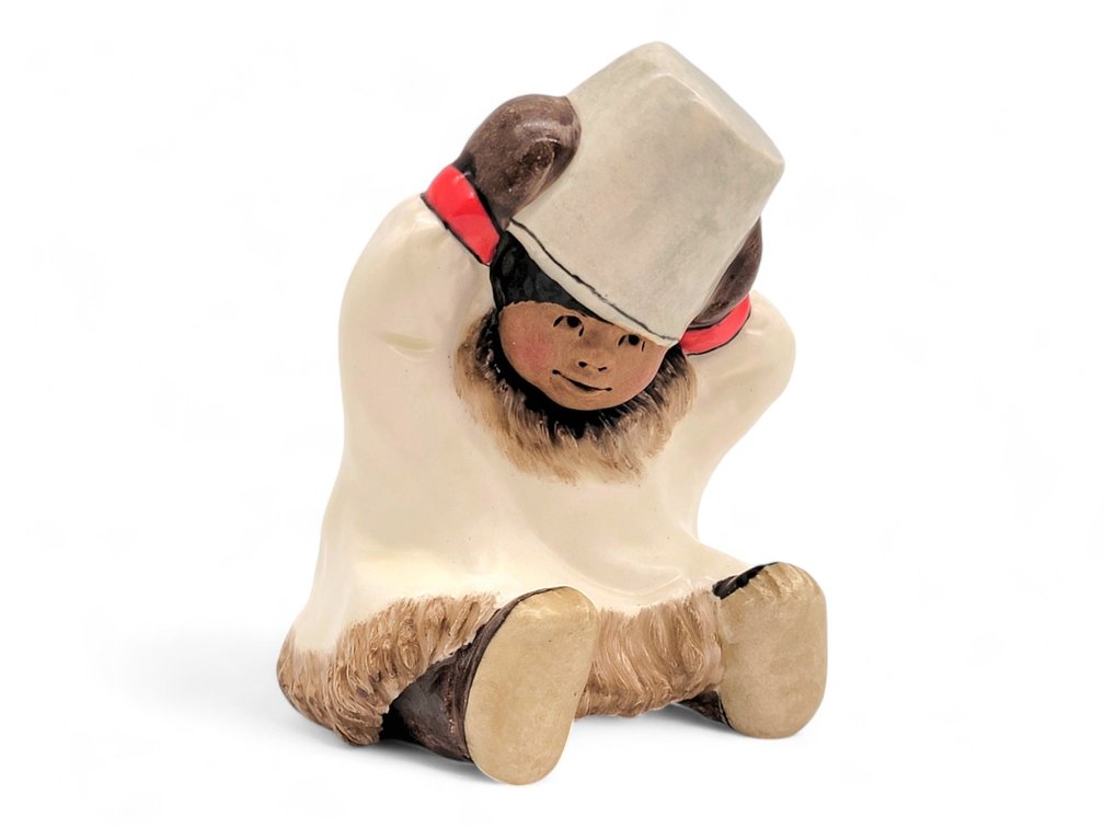 C. Alan Johnson Ceramic Figurine