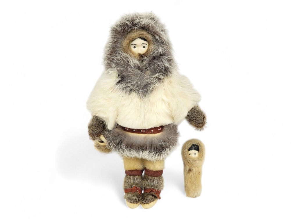 Infant & Adult Inuit Dolls - B.L. Pushruk