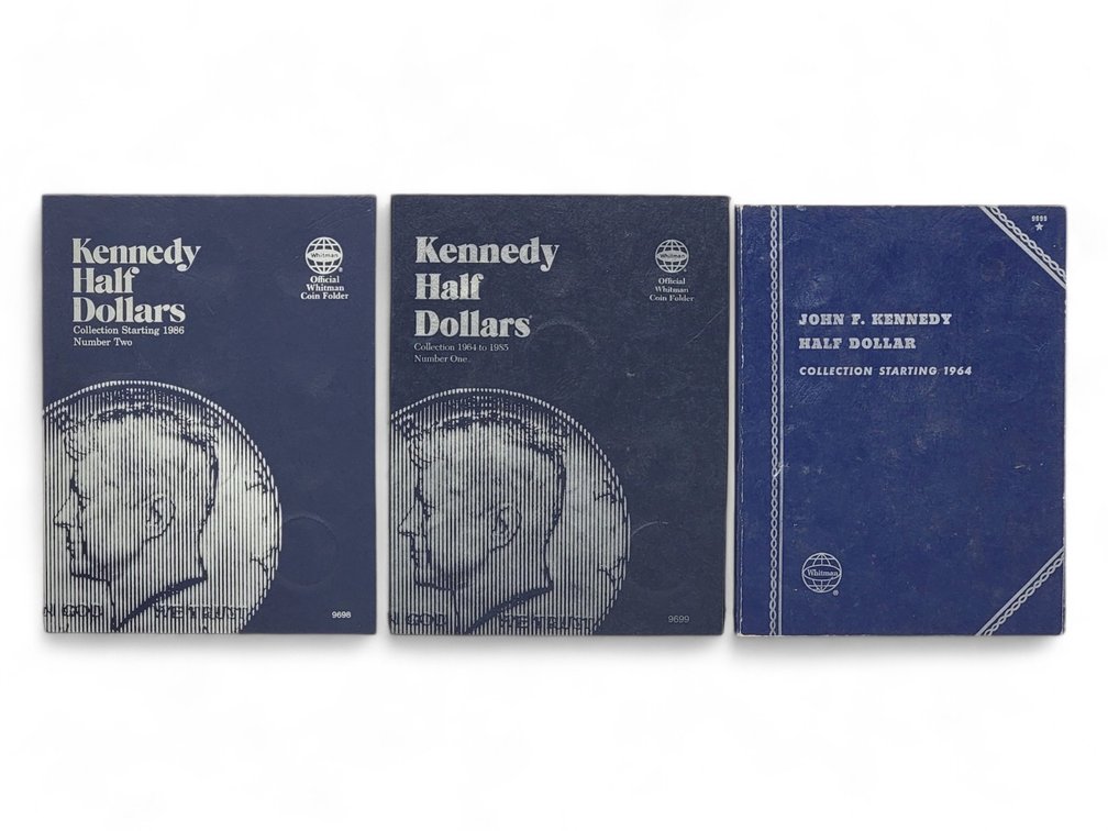 John F. Kennedy Half Dollar Albums 