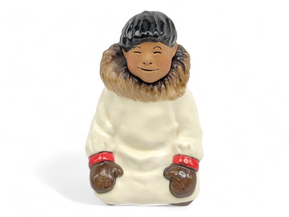 C. Alan Johnson Ceramic Figurine "Nutchuk"