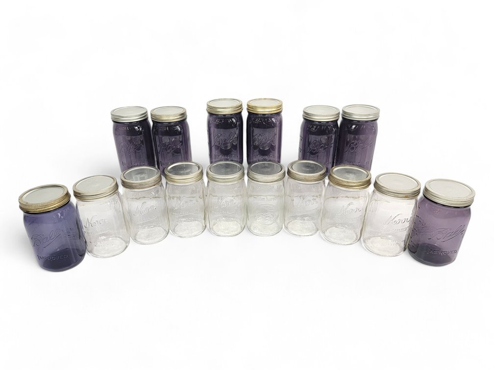 Wide Mouth Kerr, Ball & Golden Harvest Canning Jars