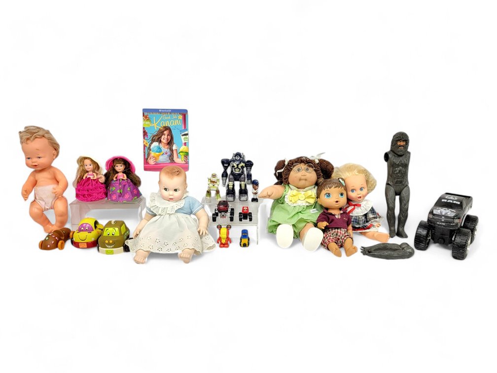 Trucks, Dolls, Bots & Book