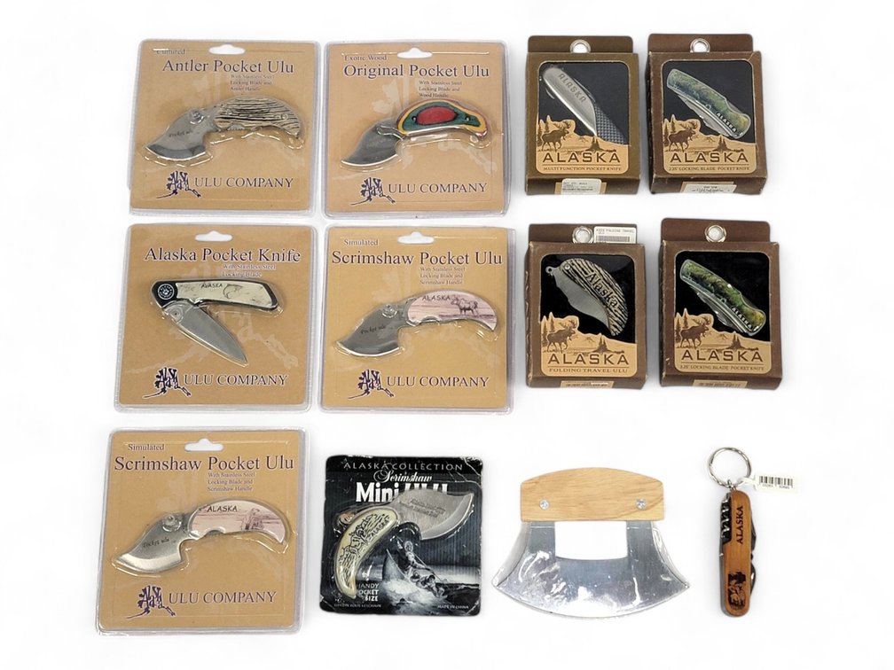 Alaskan Pocket Knives & Miniature Ulus
