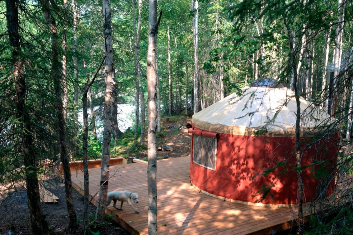 Gettin' Yurty - Overnight Stay at the Eagle River Nature Center Public Use Cabin or Yurt 