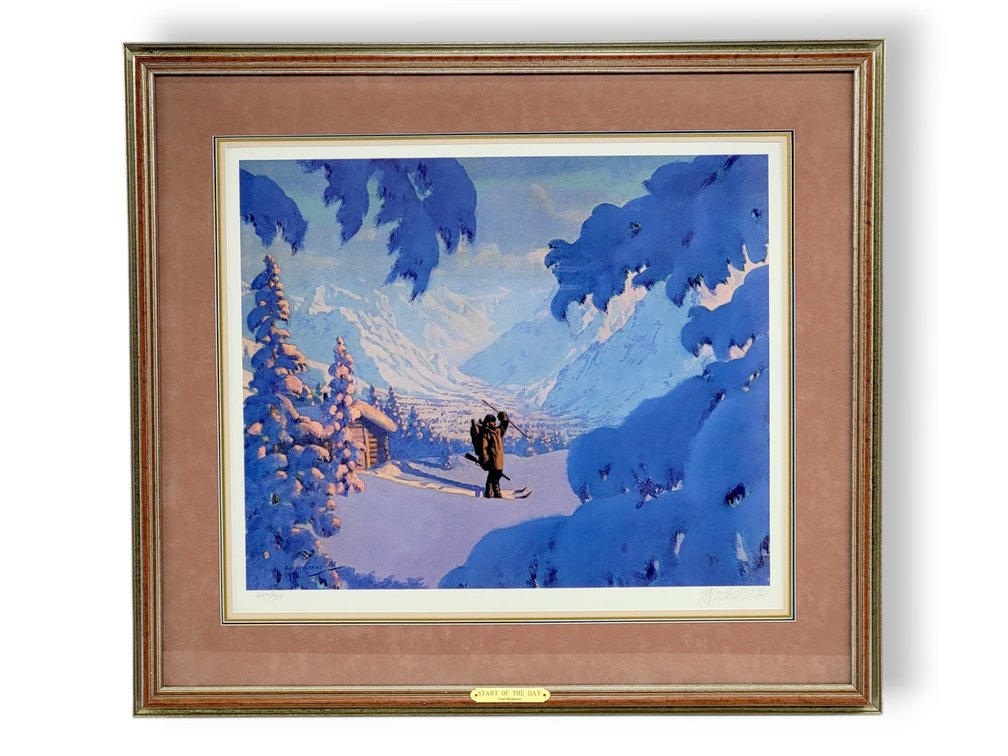 Fred Machetanz “Start Of The Day” Print