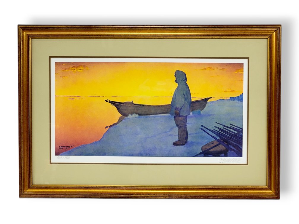 Fred Machetanz “Midnight Watch” Print