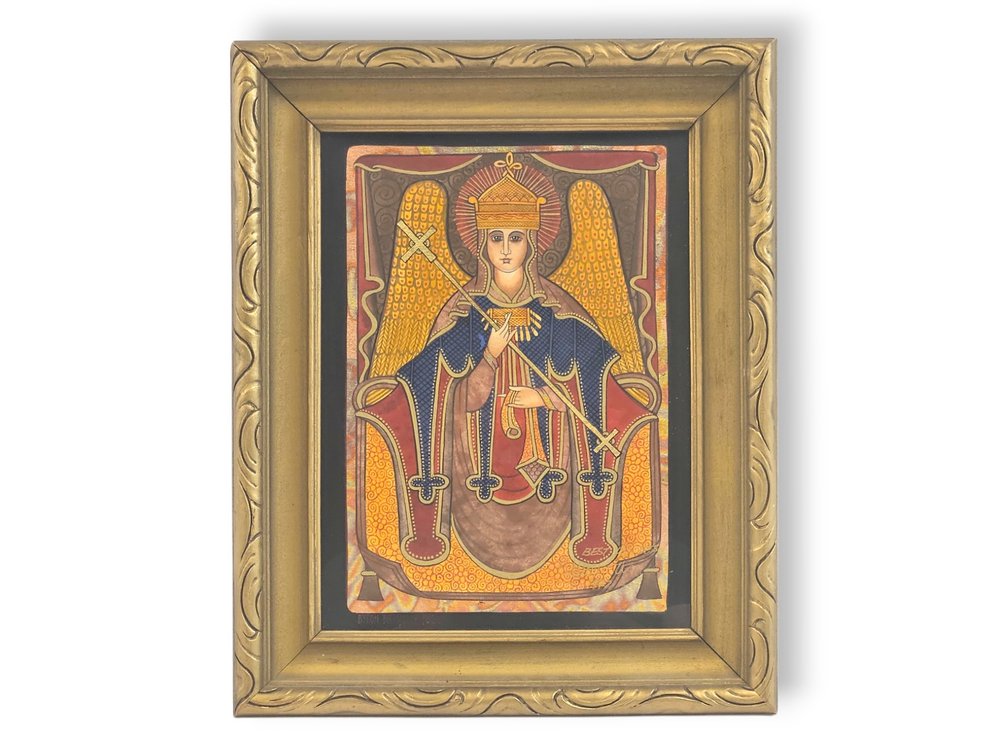 Byron Birdsall "Christ the Enthroned" Original Artwork