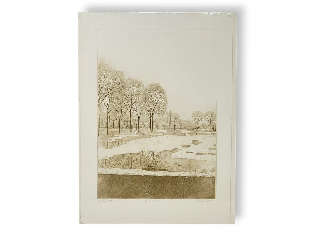 Richard  Coyu "Country Winter" Artist Proof
