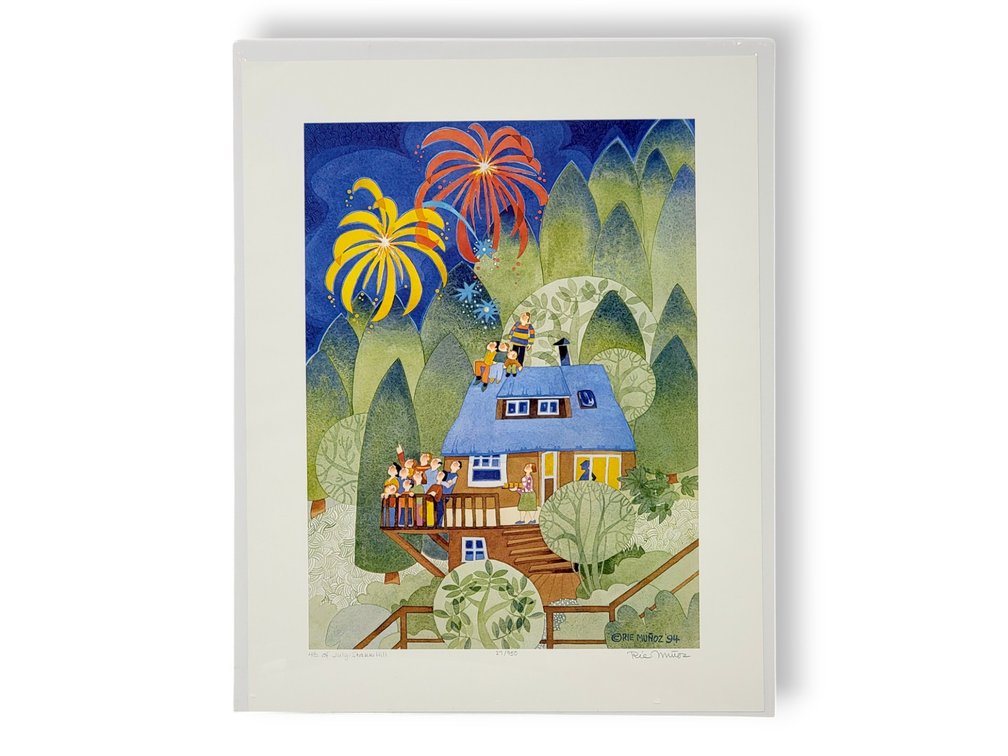 Rie Muñoz "4th of July - Starr Hill" Print