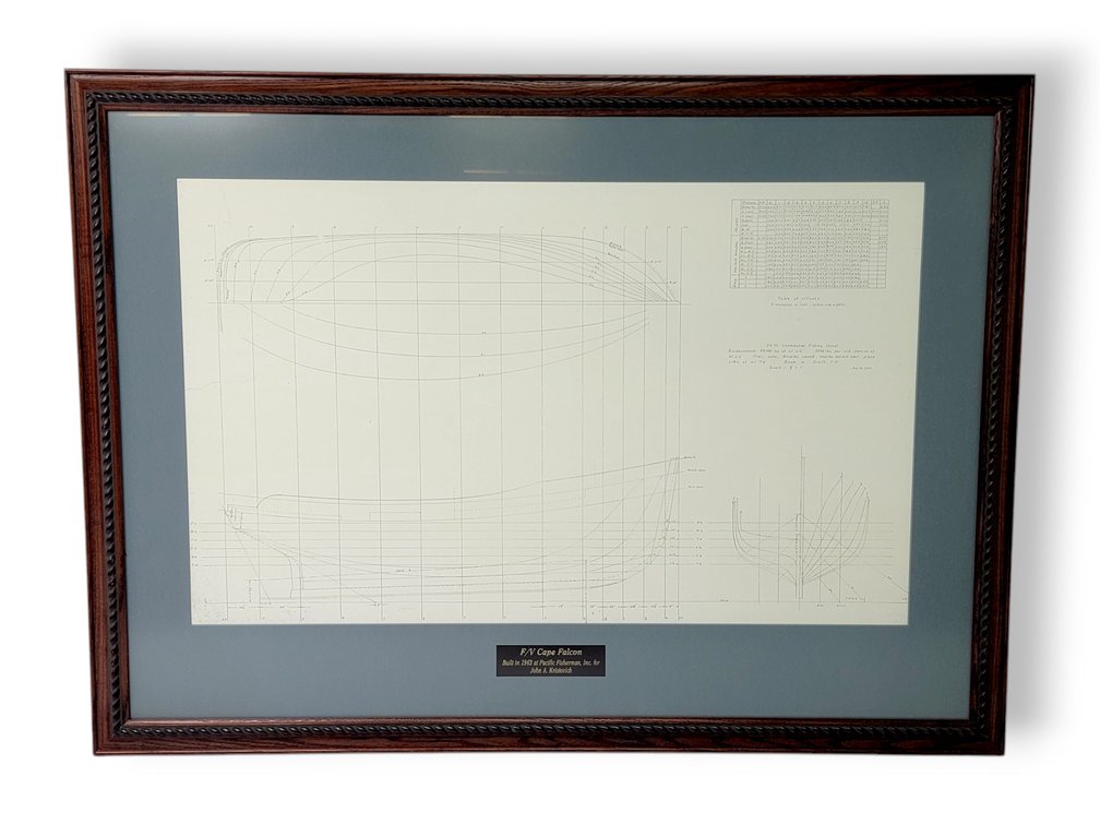 "F/V Cape Falcon" Blueprint