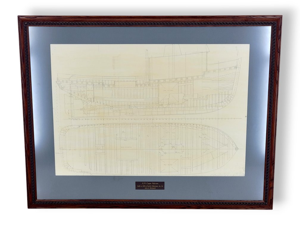"F/V Cape Falcon" Blueprint