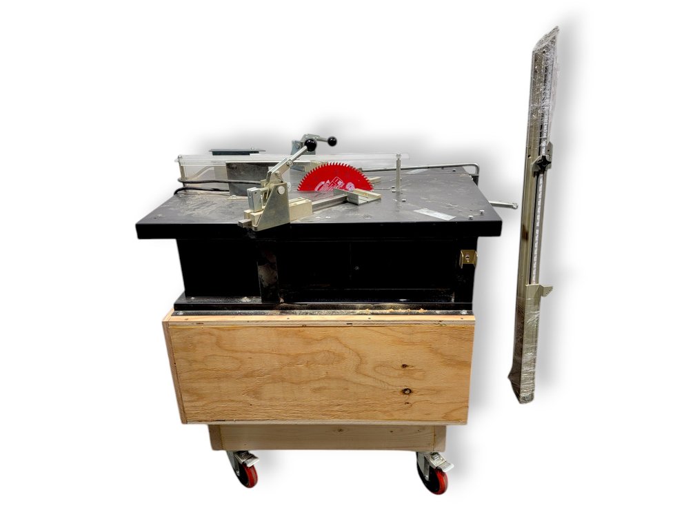 Frame Square Mitre Saw w/ Table & Accessories