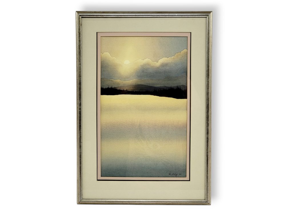 Rob Goldberg Watercolor Landscape