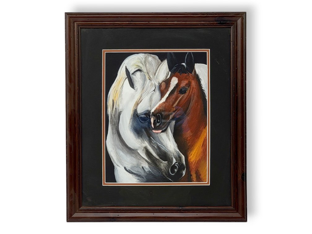 Original Painting of Two Horses