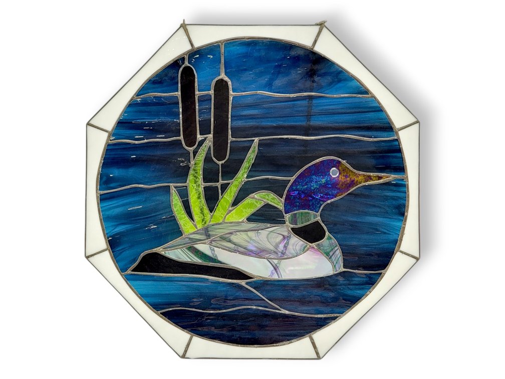 Loon Stained Glass Artwork
