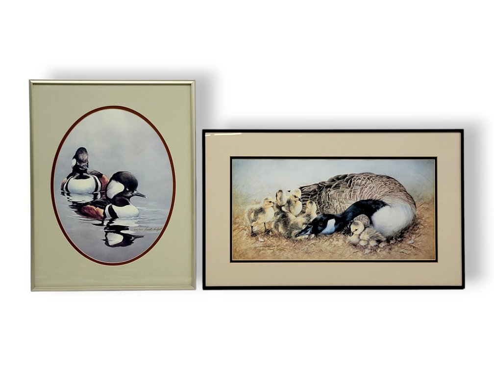 Annette Hartzell “Awaiting Day Break” & “Duck With Chicks” Prints