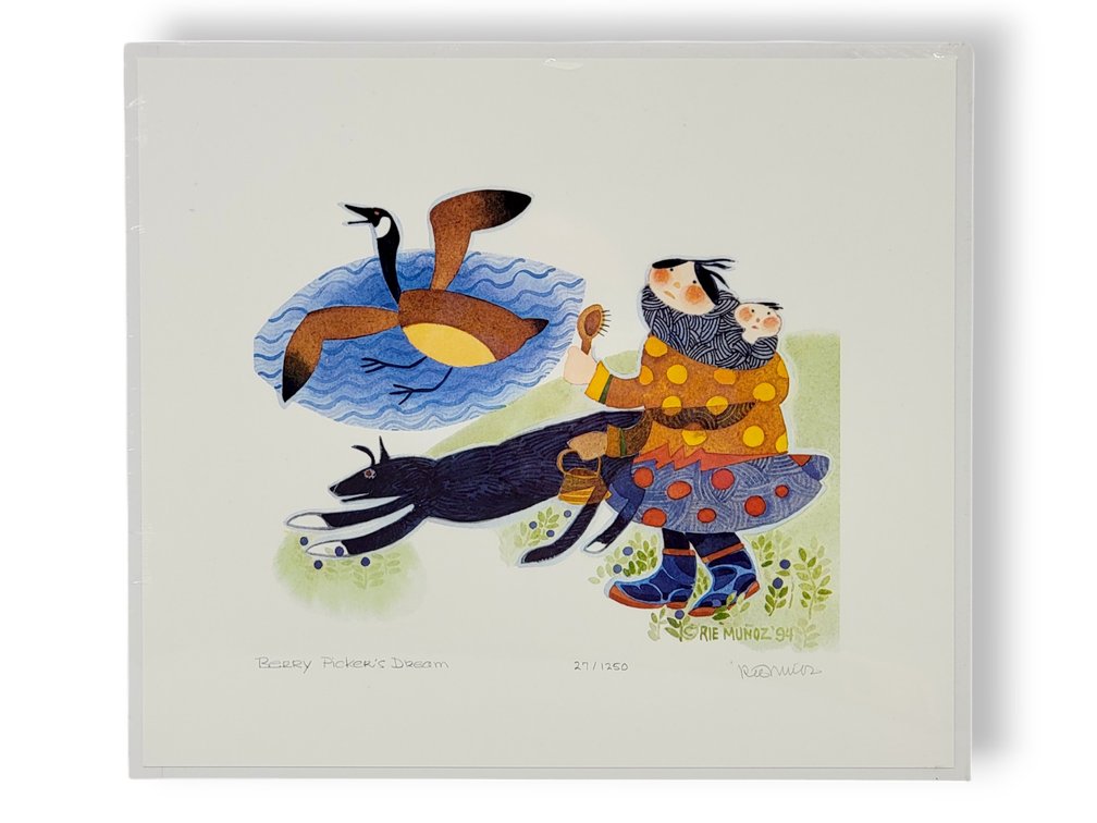 Rie Muñoz "Berry Picker's Dream" Print