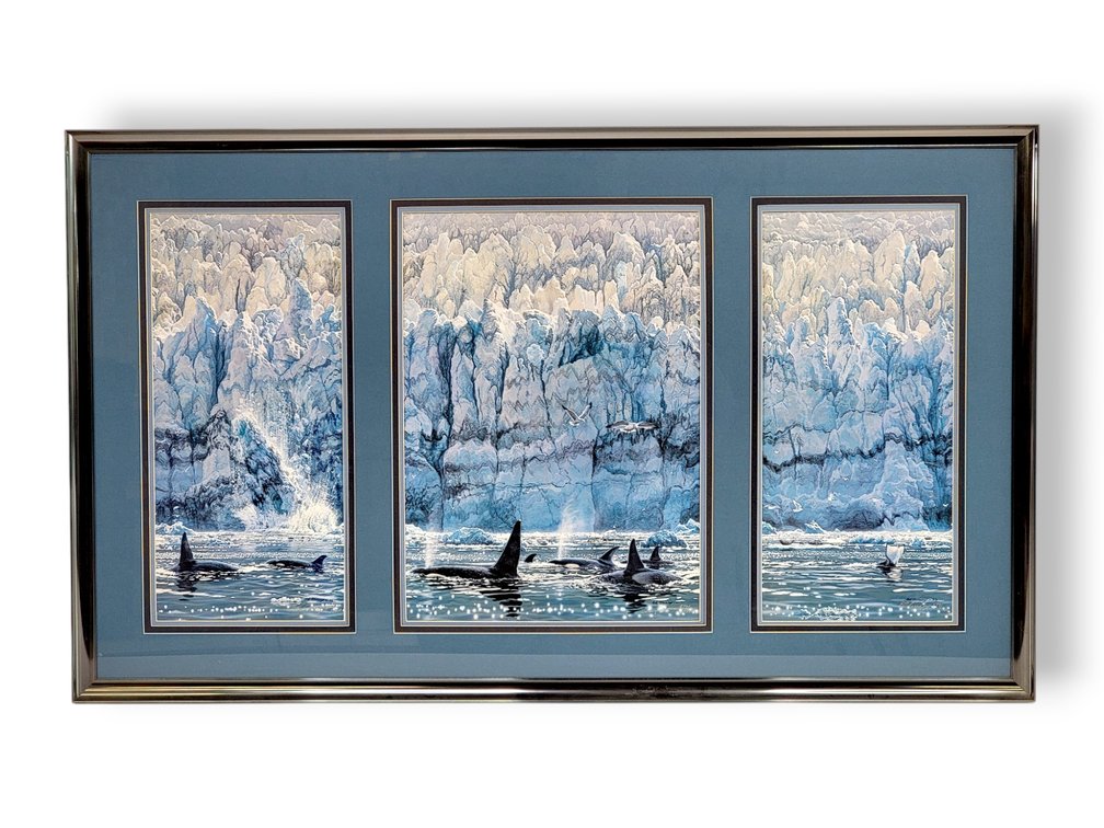 Ed Tussey "Changing Viewpoints" Triptych Print