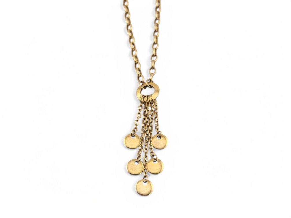 14k Yellow Gold Necklace w/ Pendant