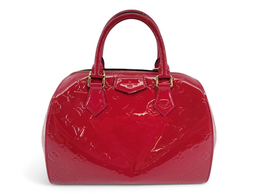 Authenticated Louis Vuitton 'Vernis' Handbag