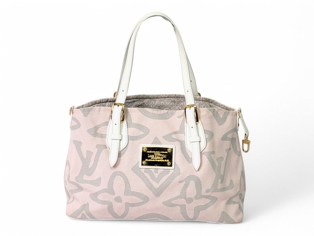 Authenticated Louis Vuitton 'Tahitienne Cabas' Tote