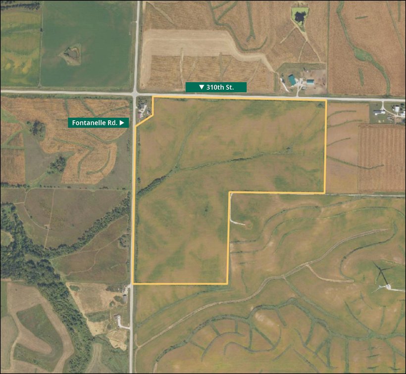 Image for Adair Co., IA - 118.04 Ac., m/l (000-4225-01)