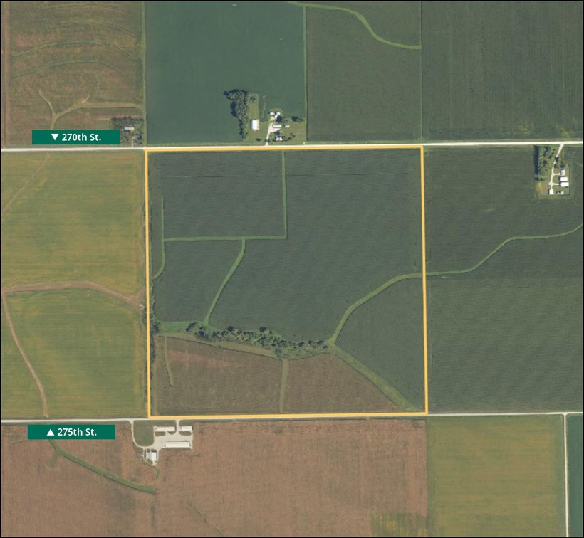 Image for Buchanan Co., IA - 160.00 Ac., m/l (050-1448-01)