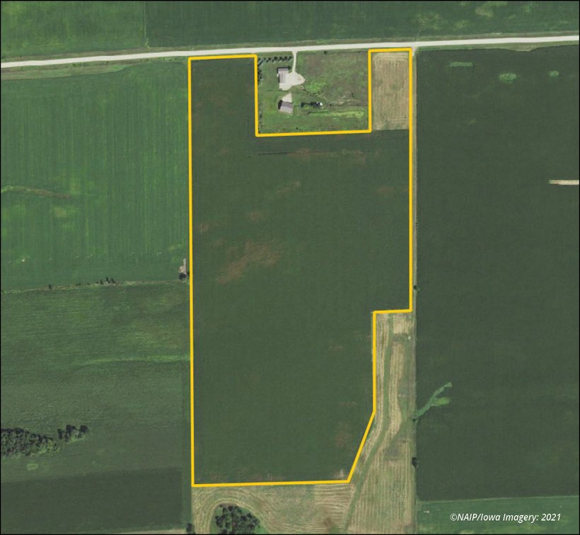 Image for Delaware Co., IA - 61.00 Ac., m/l (010-3329-01)