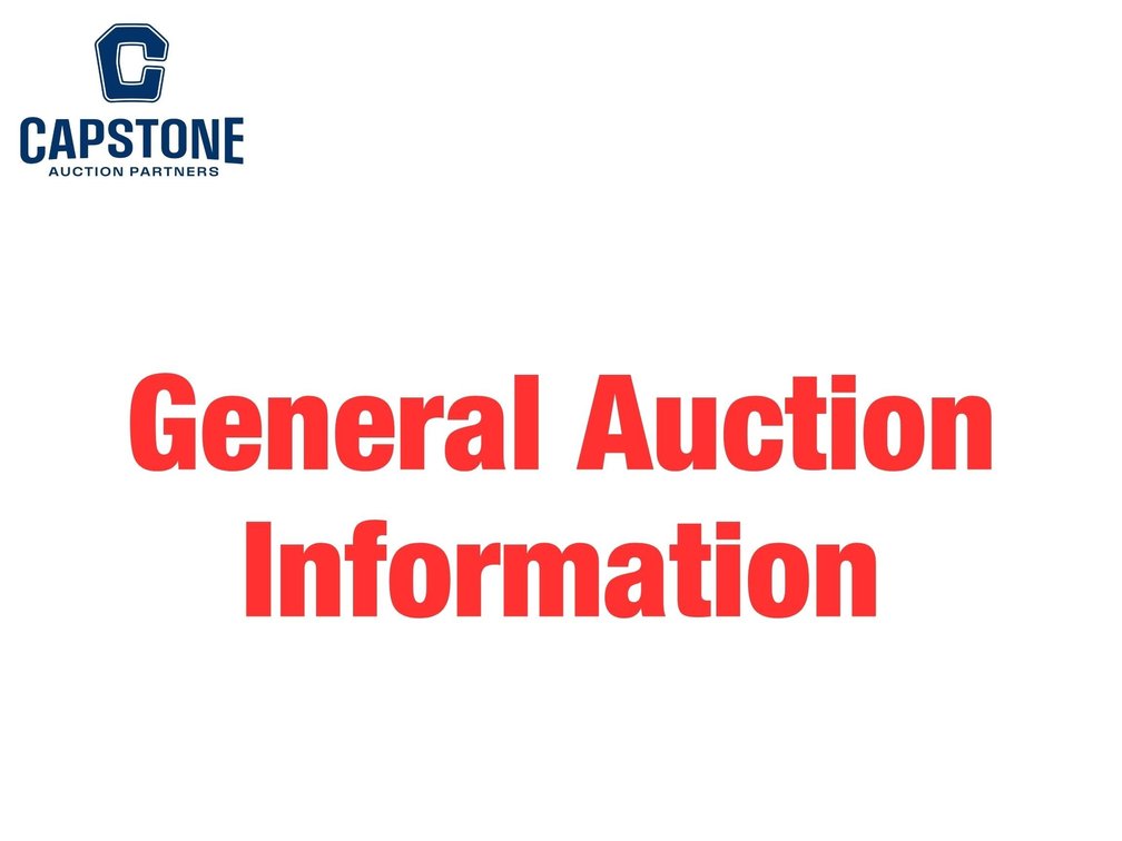 General Auction Information