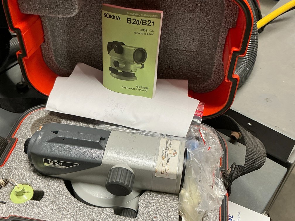 Sokkia B20 Surveying Instruments Automatic Level with Fitted Case