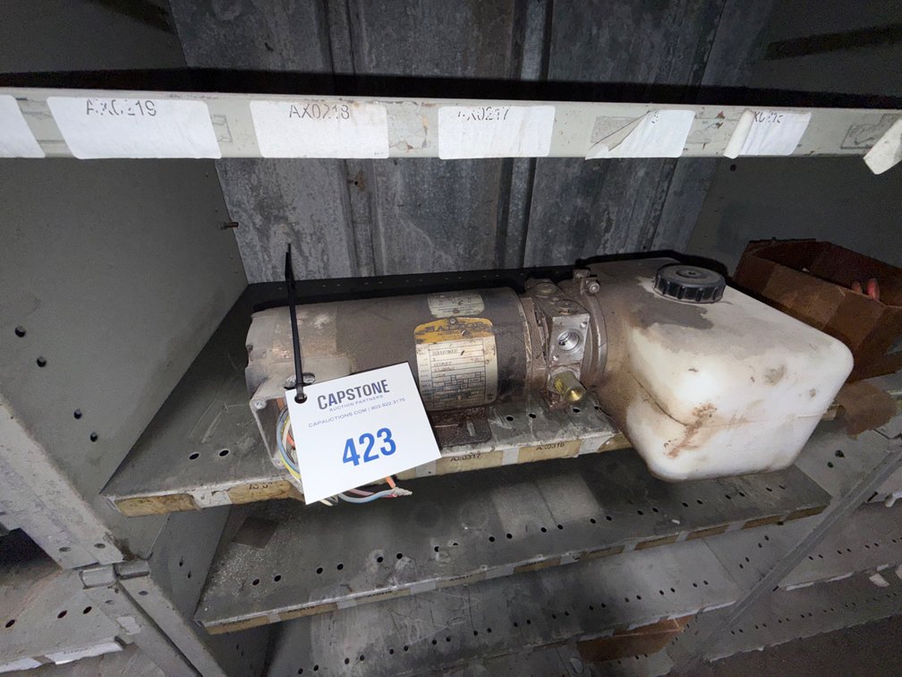 Baldor Industrial Hydraulic Power Unit with Poly Reservoir