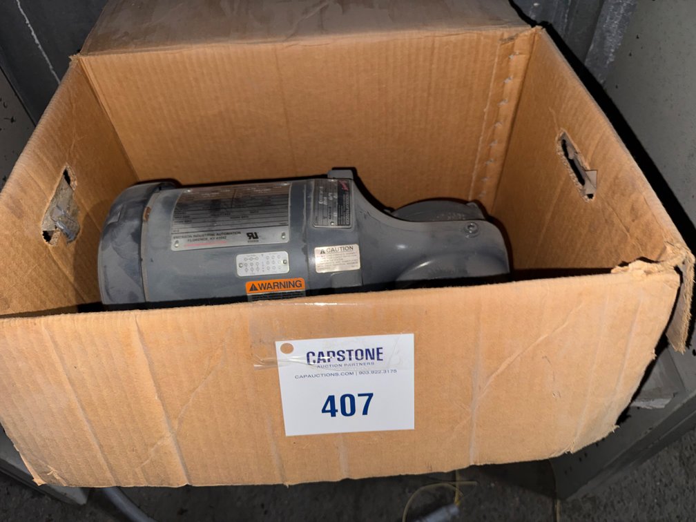 Browning Syncrogear Reducer With Emerson TEFC Industrial Motor