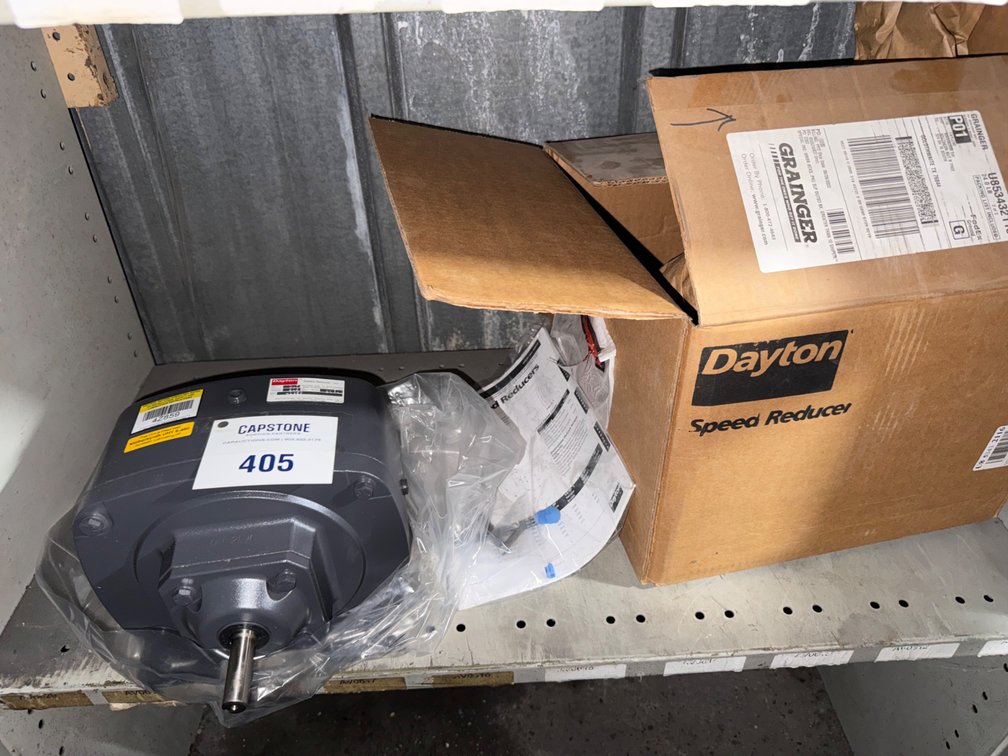 Dayton Speed Reducer Model 4Z859 Industrial Gearbox With Original Packaging