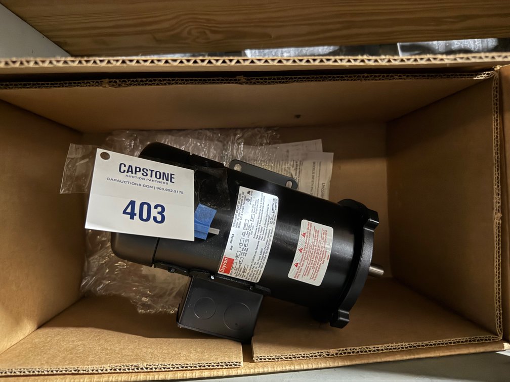 Dayton 2M168A Permanent Magnet DC Motor 1/2 HP 90V 1750 RPM