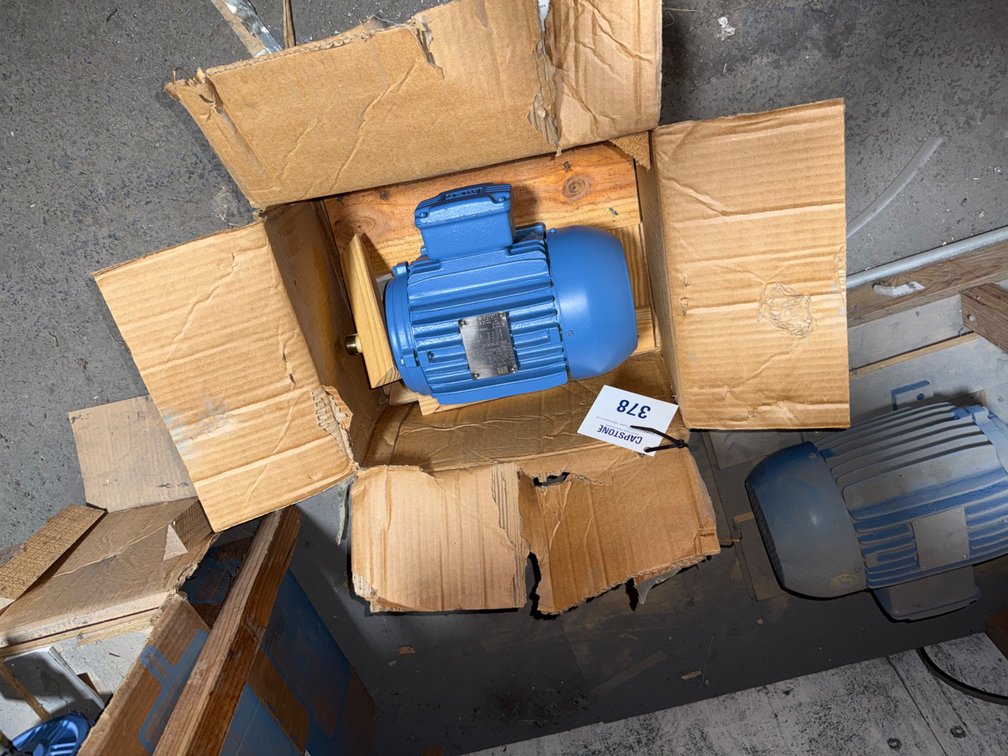 WEG Electric Motor, 3-Phase, New in Box