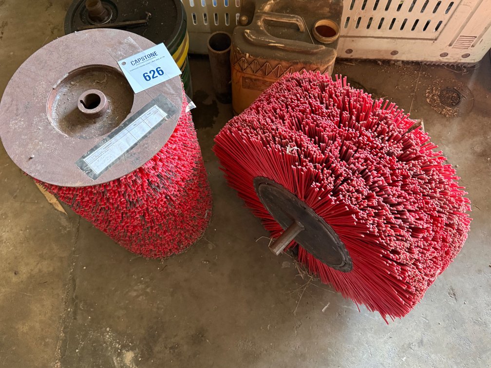 Rotary Pecan Cleaning Brushes