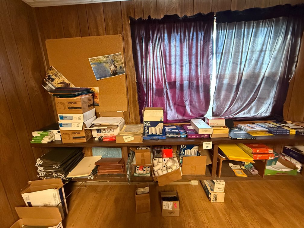 Assorted Office Supplies, Paper Products, and Stationery